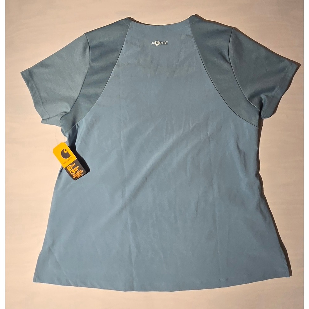 Carhartt Force Cross-Flex Modern Fit Flex Panel Top Women's Size L - Picture 6 of 8